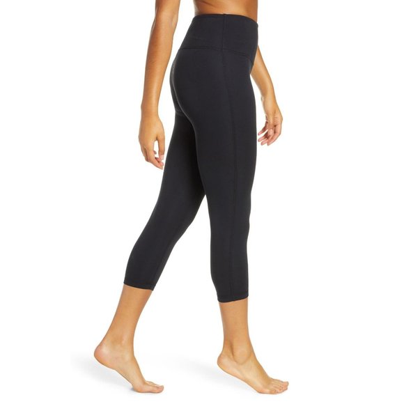 Zella Pants - Zella Studio Lite High Waist Capri Crop Leggings Black X-Small 0-2 NEW